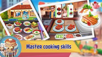 Food madness 🍔🍣🍕 Crazy Cooking chef game poster