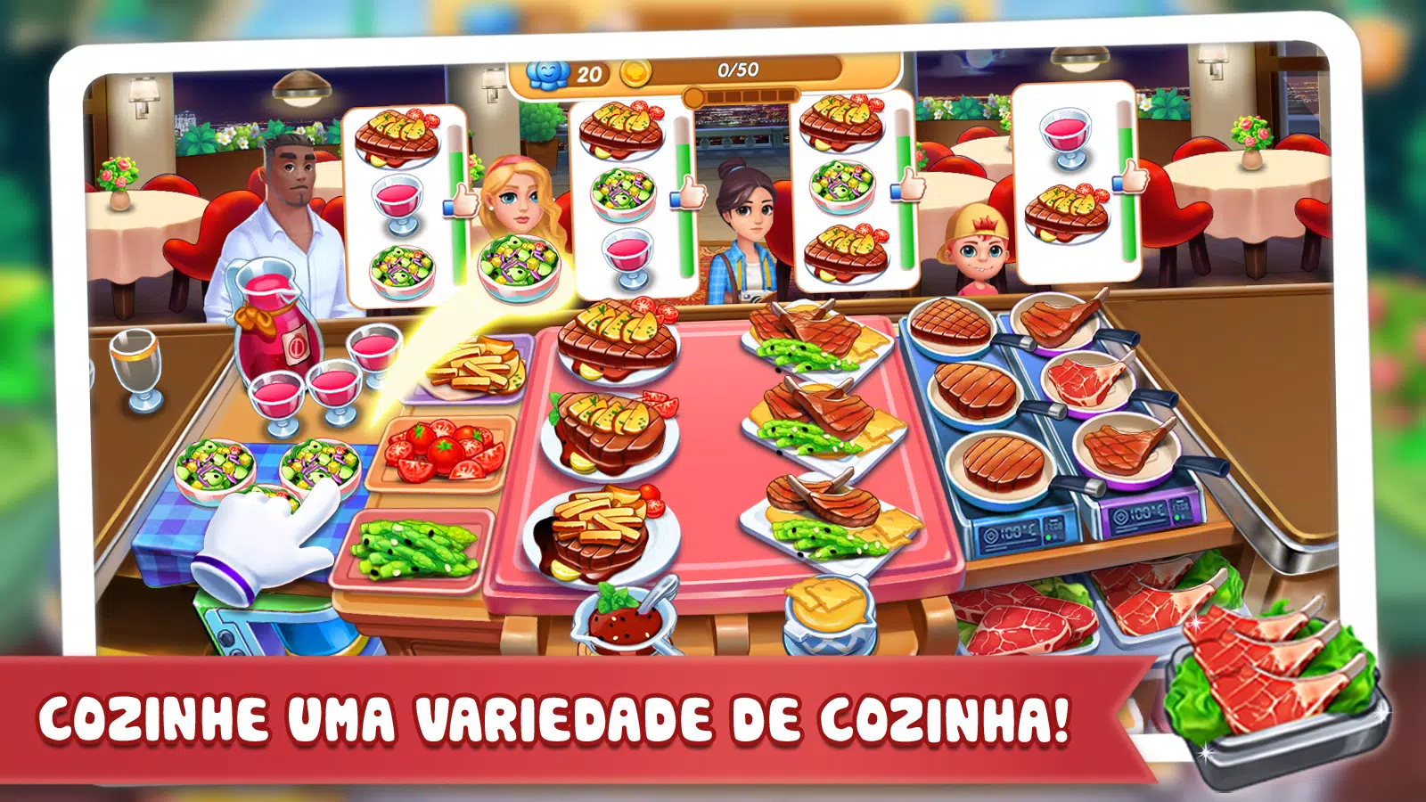 Download do APK de Vida culinária: mestre chef e jogo de culinária