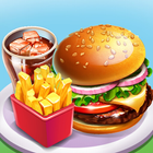 Burger Game Cooking City Pizza آئیکن