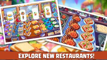 Burger Game Cooking City Pizza syot layar 3