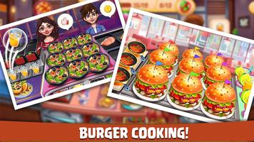 Burger Game Cooking City Pizza syot layar 1