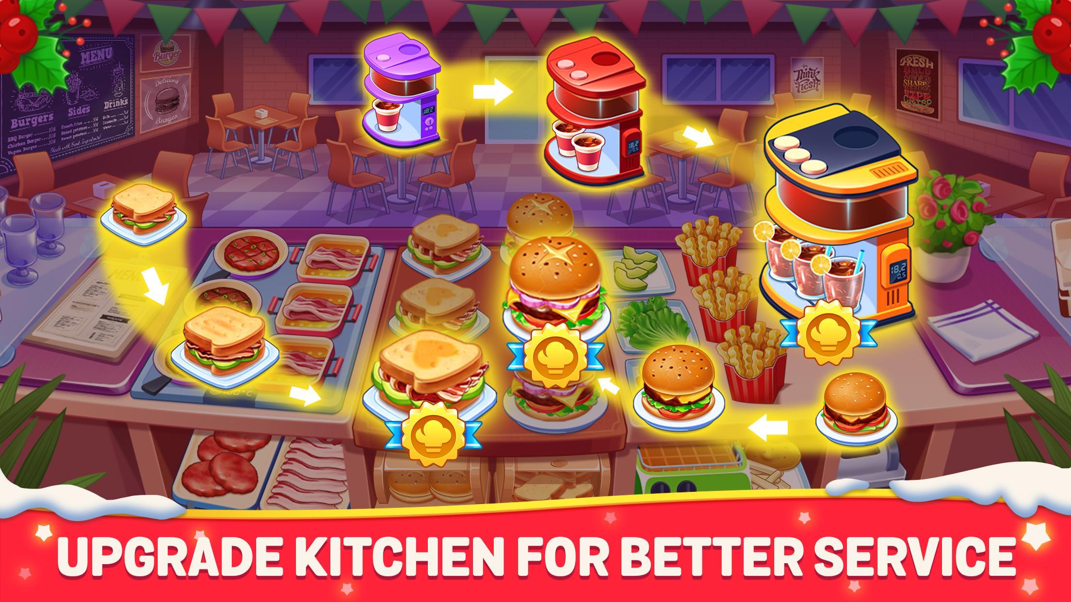 Cooking Dream For Android Apk Download - kitchen upgrades roblox fast food tycoon 4 youtube