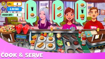 Cooking Madness: Food Game Affiche