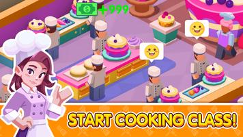 Cooking School Tycoon: le chef Affiche