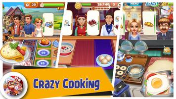 Burger Crazy Chef: Burger Game captura de pantalla 1