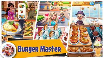 Burger Crazy Chef: Burger Game syot layar 2