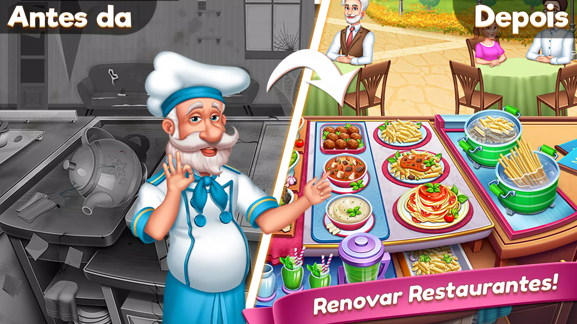 Download do APK de Jogos de Restaurante Culinária para Android