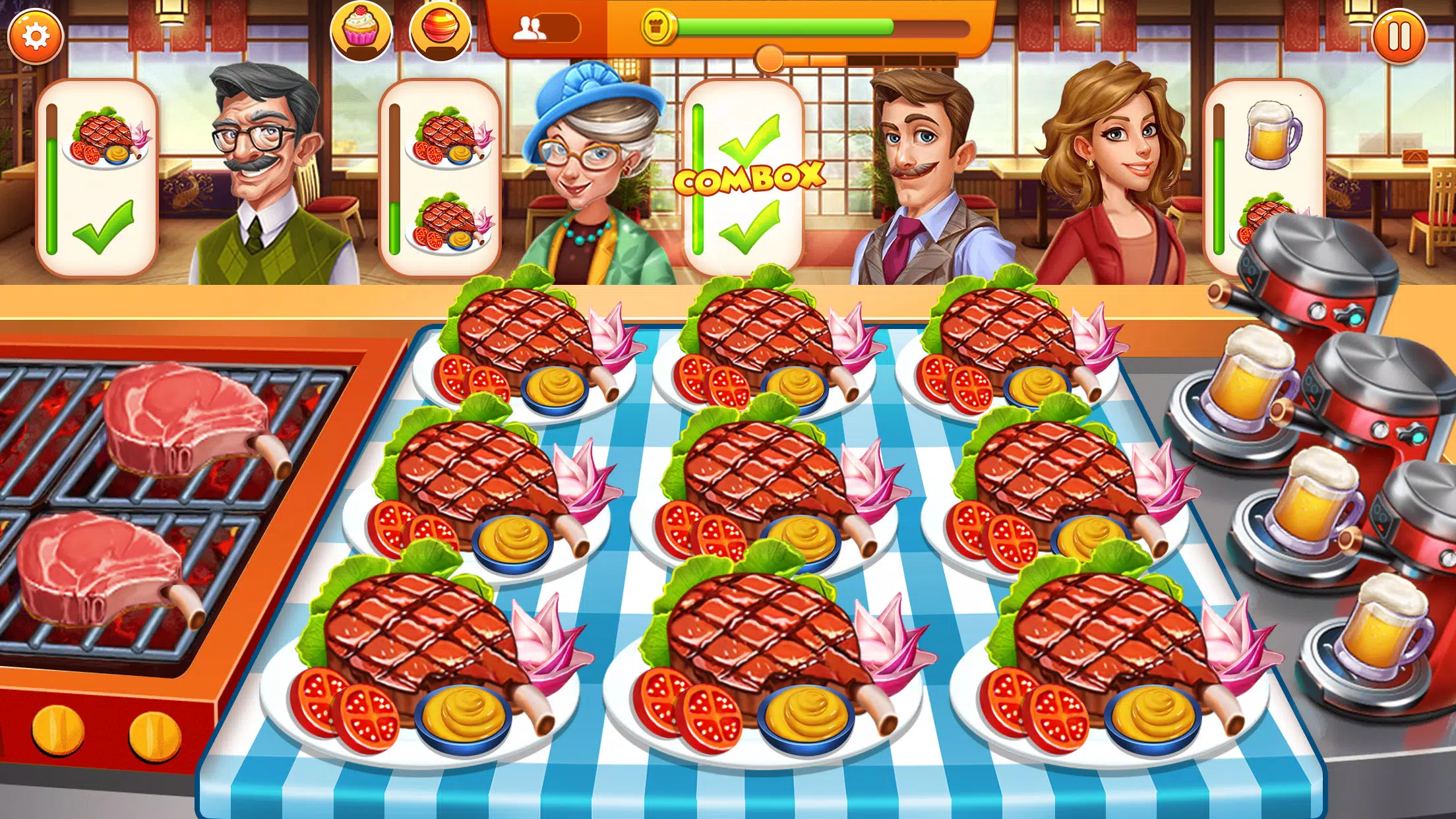 Cooking Game Crazy Super Chef APK للاندرويد تنزيل