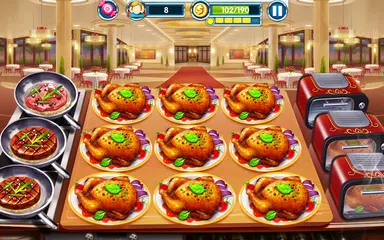 料理の世界 - ハンバーガー寿司マスター アプリダウンロード
