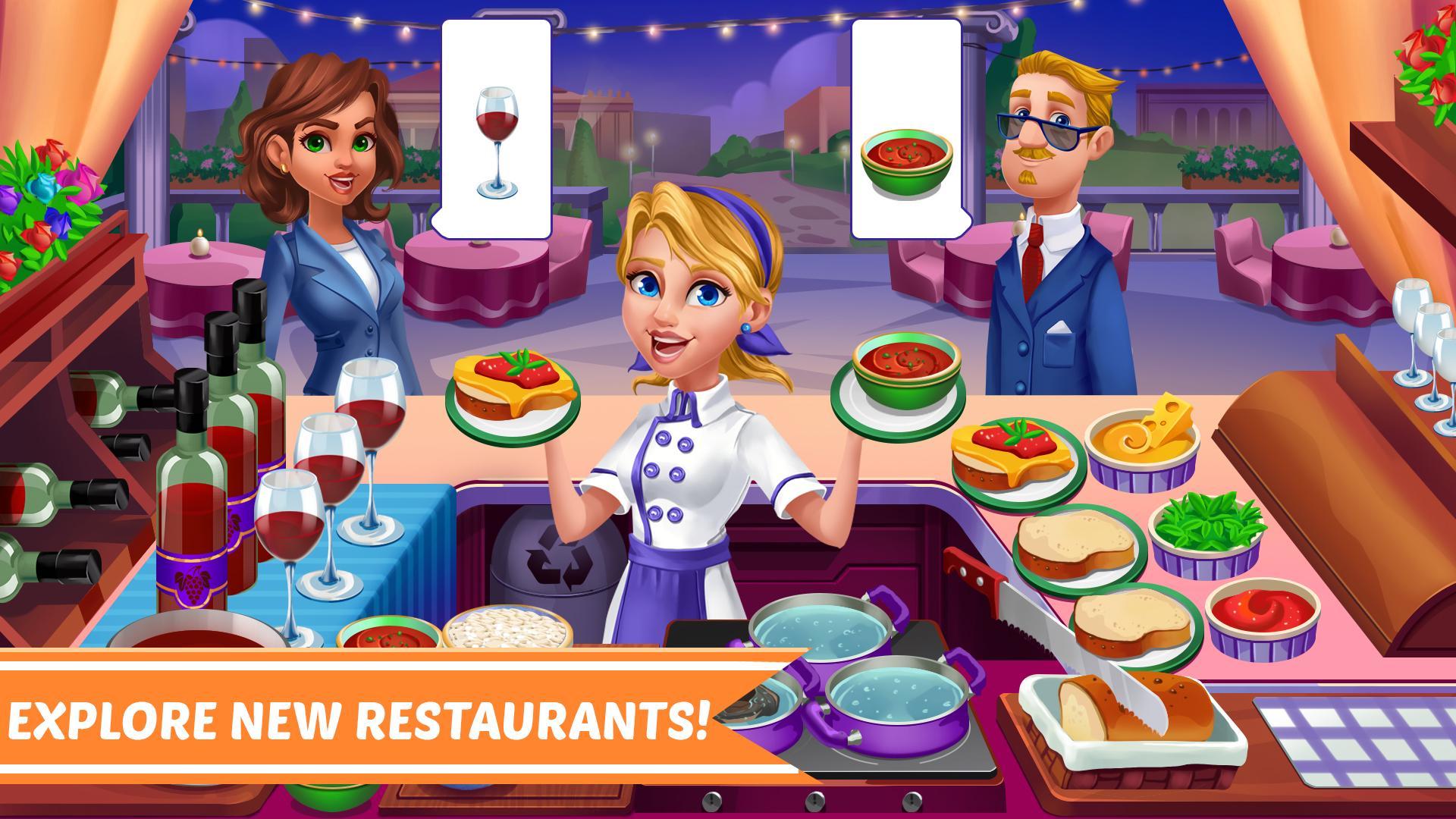 Juegos de cocina para niñas Restaurant Craze Fever for Android - APK  Download