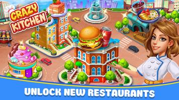 برنامه‌نما Crazy Chef Games Cooking City عکس از صفحه
