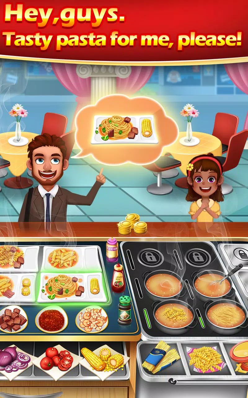 Usroid - Download Cooking Life: Crazy Chef's Kitchen Diary 1.0.4 -  Simulation game "Chef's Kitchen Diary: Chef's Kitchen Diary"  Android + Mod Cooking Life v1.0.4 + Mod - Cooking life simulation game