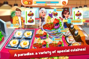 餐館烹飪：瘋狂餐廳設計遊戲 截圖 2