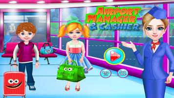 Airport Manager  & Cashier โปสเตอร์