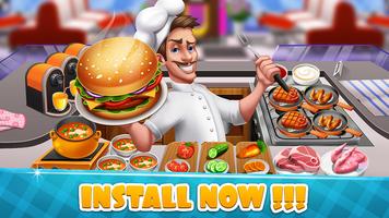 Cooking World Restaurant Games captura de pantalla 1