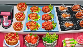 Jogos de culinária para meninas Restaurant Chef Cartaz