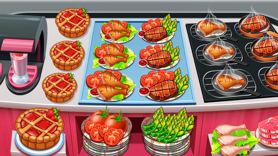 Download do APK de Jogos de Culinária para Meninas - Restaurant