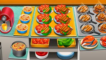 Jogos de culinária para meninas Restaurant Chef imagem de tela 1