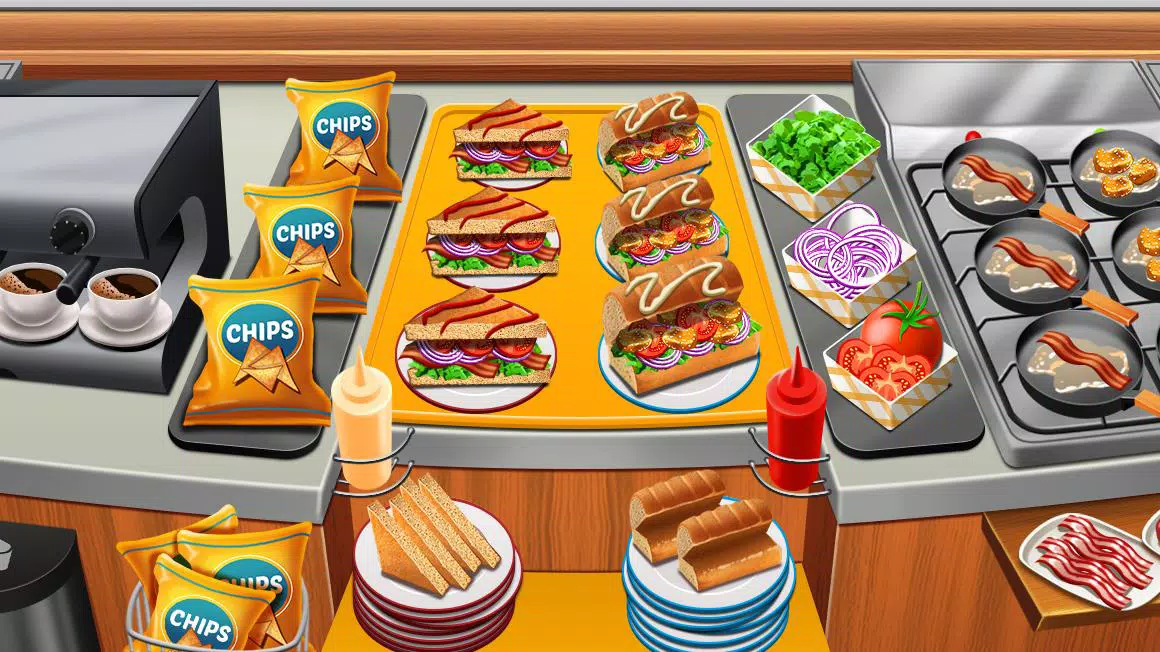 Fast Food Restaurant Game