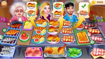 Food Serve - Cooking Games الملصق