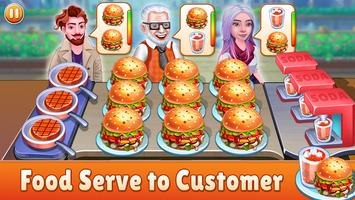 Food Serve - Cooking Games 스크린샷 1