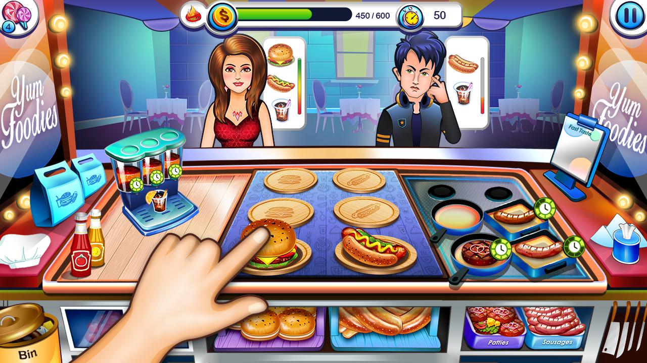 Download do APK de Jogo de cozinha Mania Meninas para Android