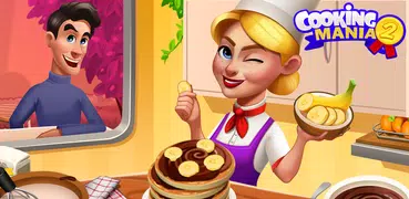 女孩烹飪遊戲- Restaurant Craze Mania