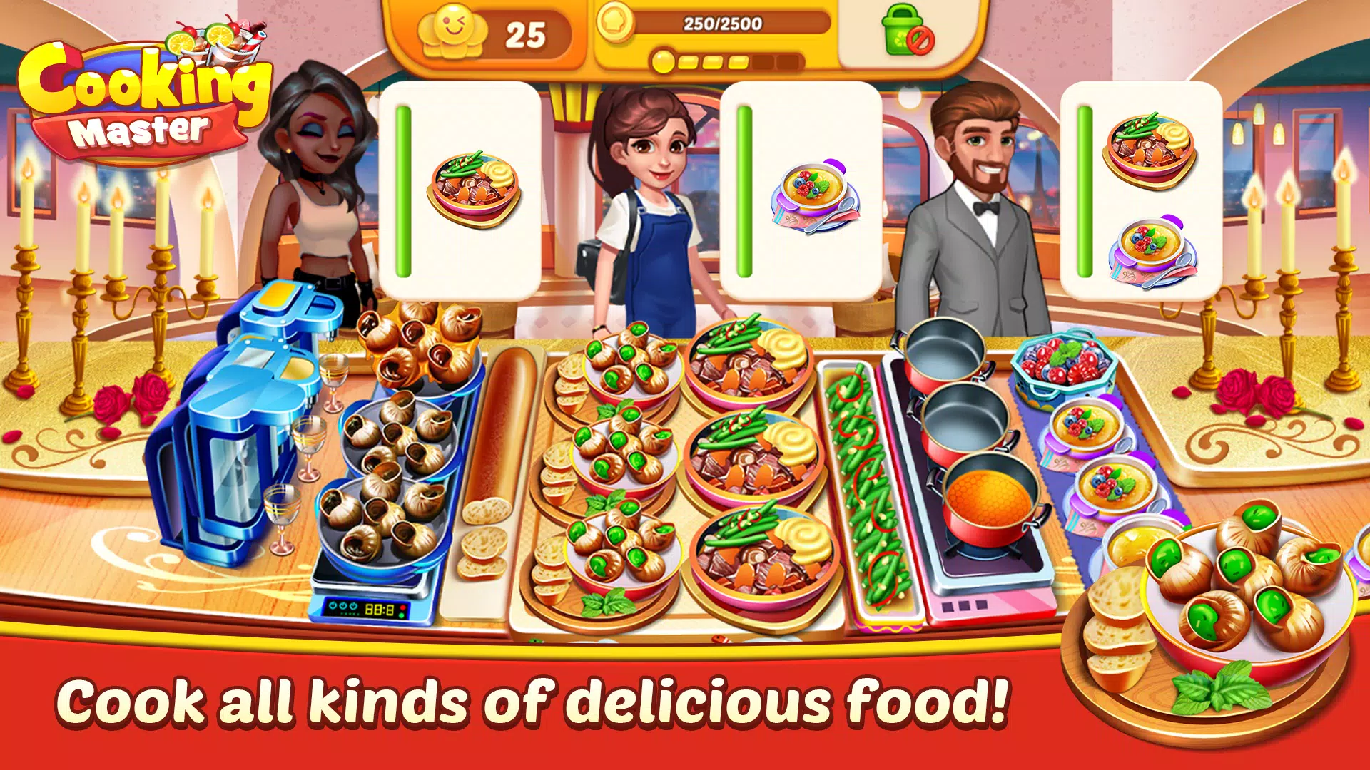 jogo de comida - Master Chef Kitchen Food Story APK (Android Game) - Baixar  Grátis
