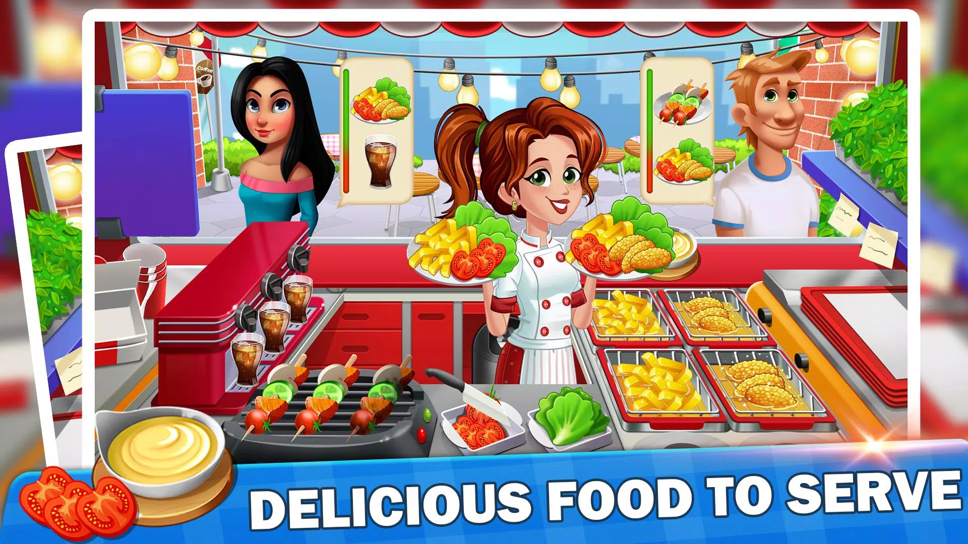 Download do APK de Jogos de culinária para meninas Restaurante