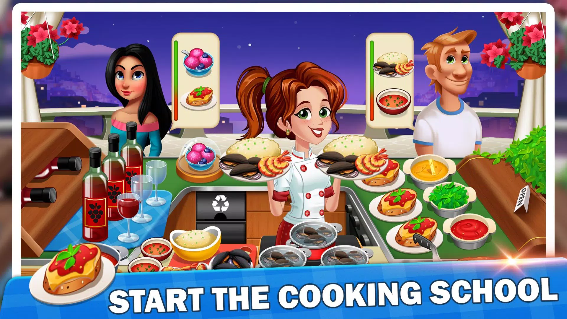 Download do APK de Jogos de culinária para meninas Restaurante