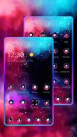 Cool Colorful Fog Theme poster