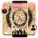 Clock New Year Theme APK