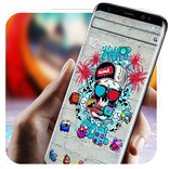 Cool painting enjoy graffiti T