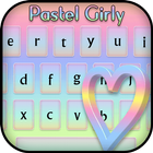 Pastel Girly Keyboard icône
