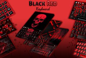 Black Red Keyboard 海報