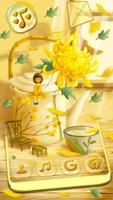 Flower Tea Themes 3D Wallpapers poster