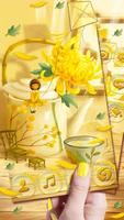 Flower Tea Themes 3D Wallpapers screenshot 1