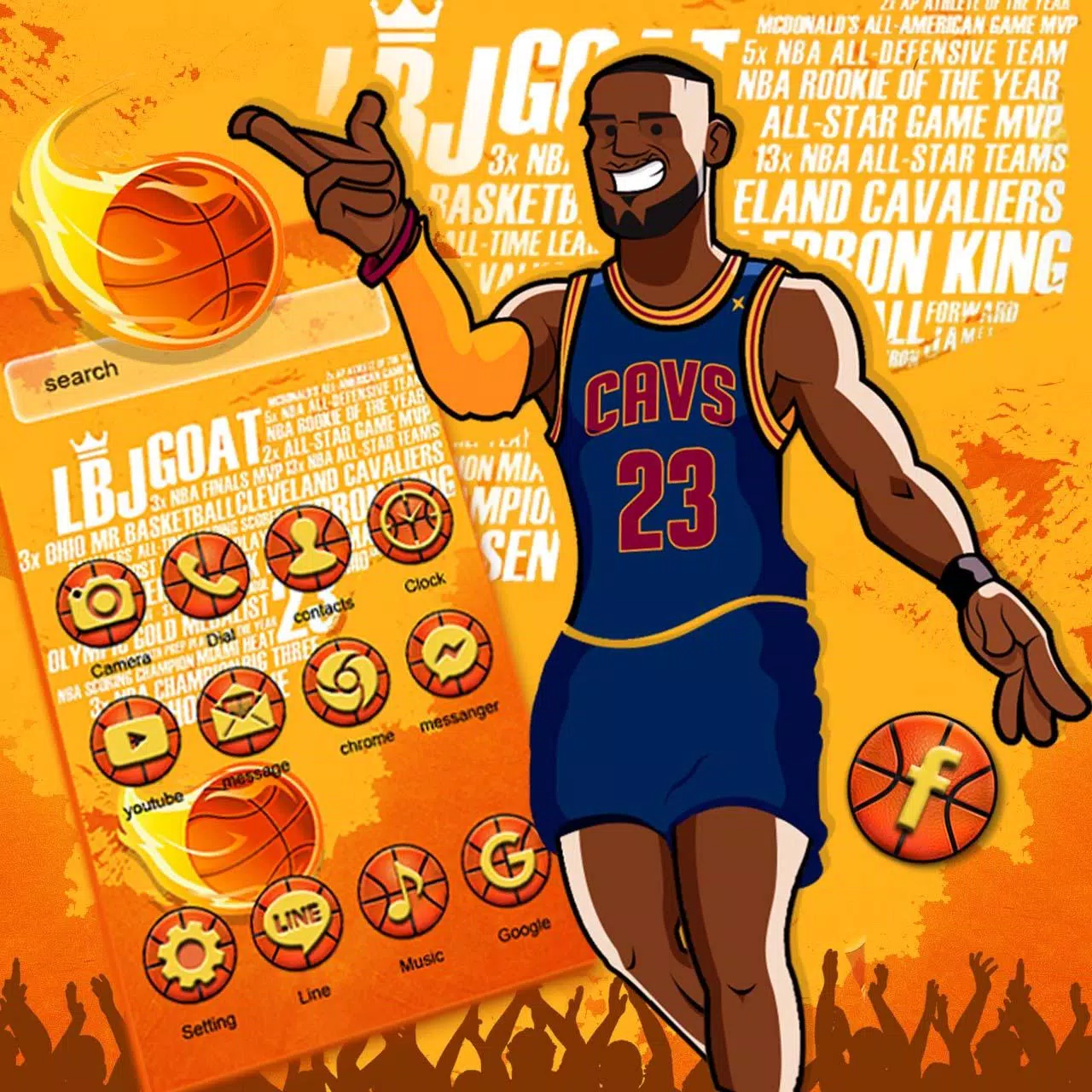 Android 用の James Nba Basketball Themes Live Wallpaper Apk をダウンロード