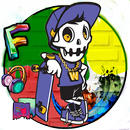 Skull Skateboard Themes 3D Wallpapers APK