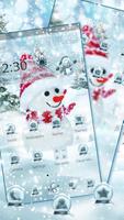 Cool snow man theme screenshot 1