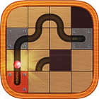 wood unroll ball icon