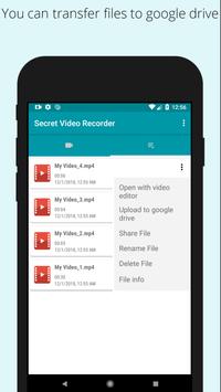 Secret video recorder (SVR) screenshot 3