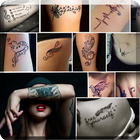 My Name Tattoo Pics + Tattoo M ไอคอน