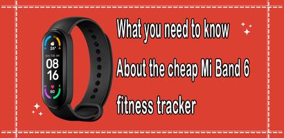 Xiaomi Mi Band 6 постер