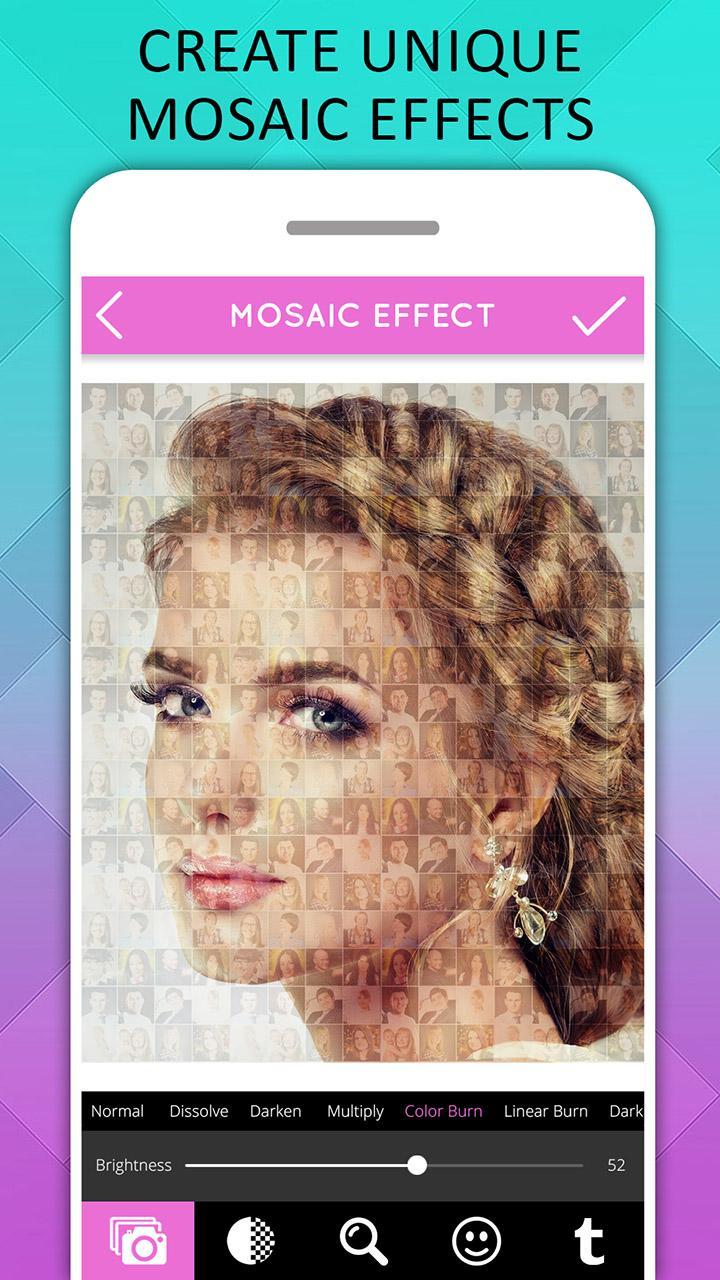 Android 用の モザイク写真の効果 Apk をダウンロード Android 用の モザイク写真の効果 Apk をダウンロード