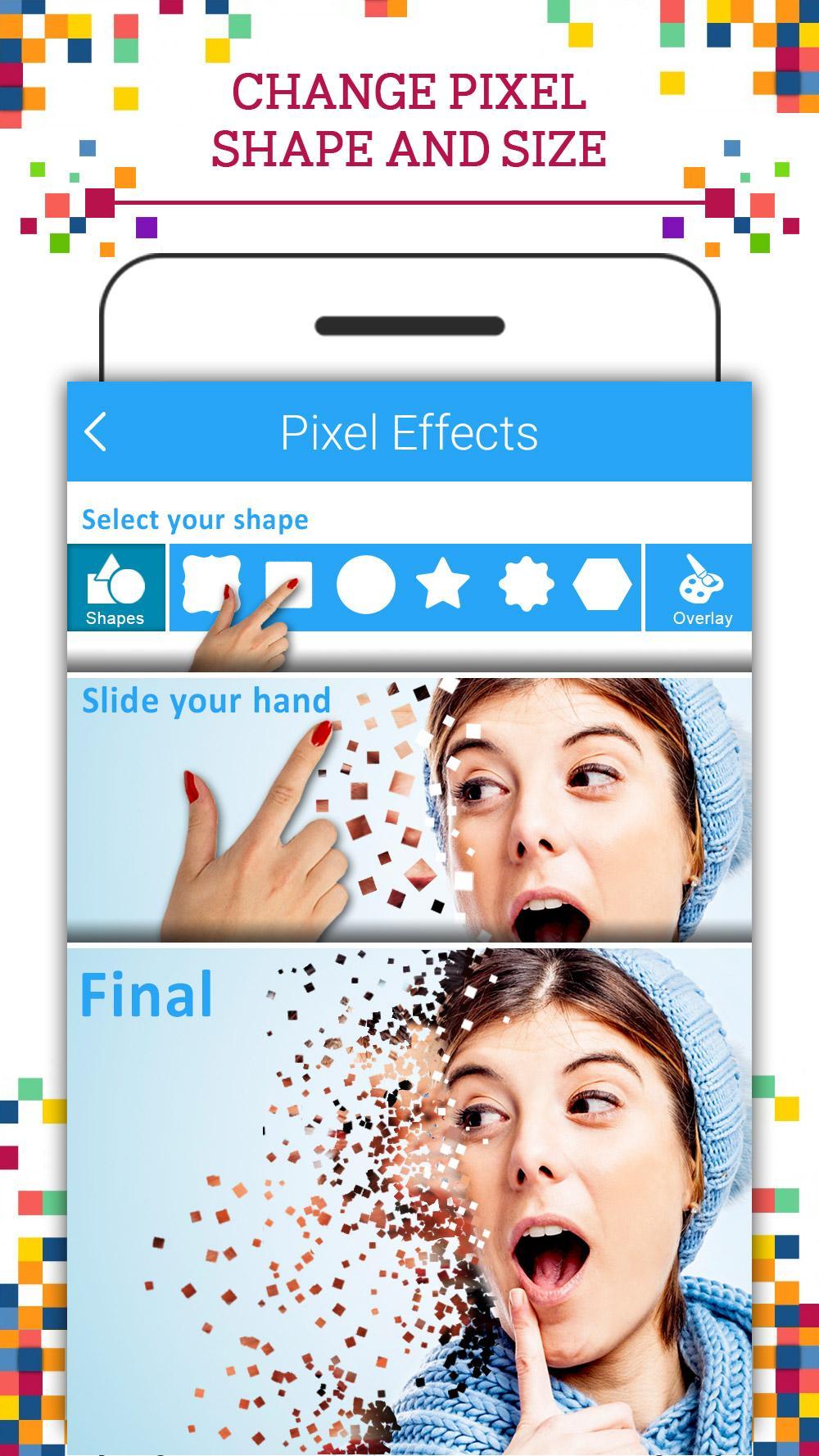 Play effect. Эффект пикселей. Pixel Effect.