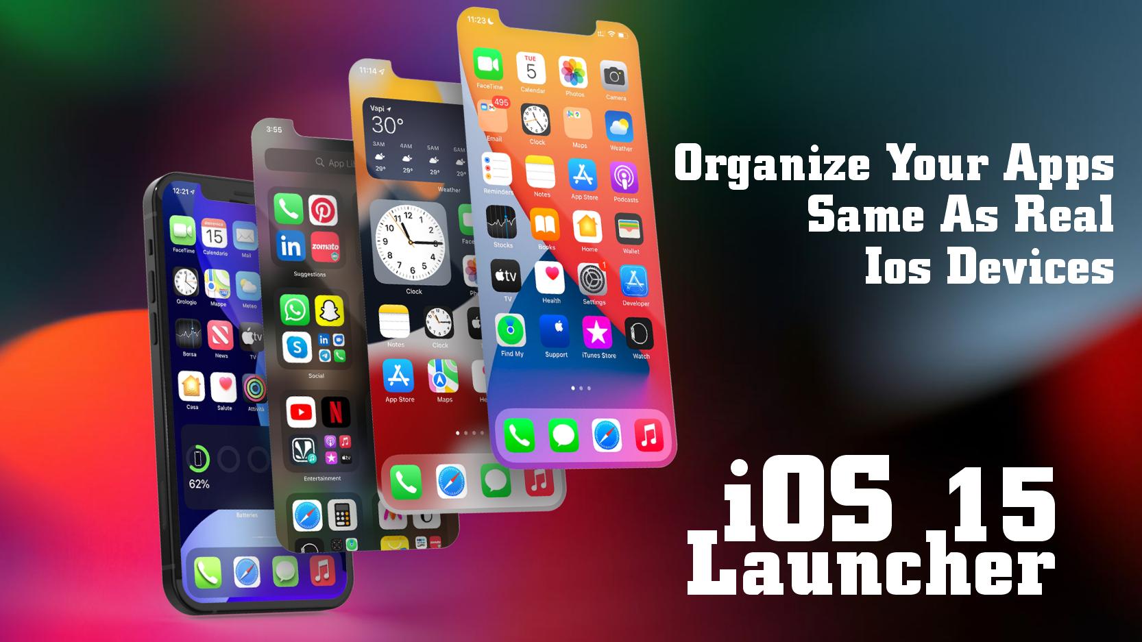 Iphone launcher 15. Как поставить обои в приложение Phone 15 Launcher.