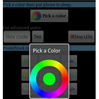 LED Color Tester Zeichen