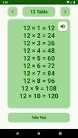 Multiplication Tables 1 to 50 syot layar 1