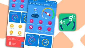 SD-Card manager & Speed tester постер